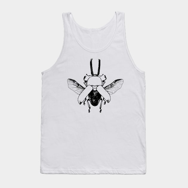 Beetle Tank Top by Ink.Yus